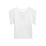 Homemade New Women's Classic Zipper Sleeve Knitting Top