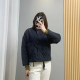 And Winter New Women's Zipper Double Pocket Three-Color Cotton Cotton
