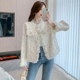 Wave Dot Small Fragrant Coat Trend Fashion Short-Term