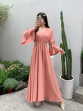 Clear Color Dress-Outfit