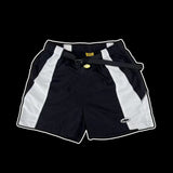 Spring And Summer Splicing Workwear Shorts Sports Men's Street Hip-Hop Loose Casual Pants Beach - Black / S