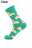 Funny Socks Women &men New 2023 Cute Autumn Winter New Year Santa Claus Christmas Fruit Animal Fish Happy Socks