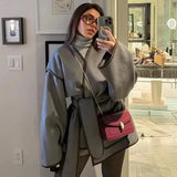 And Winter Air To Restore The Ancient Money Hair Coat Texture Of The Waist Short Coat