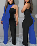 Independent Station New Fashion Printed One-Sleeved One-Sleeved Women's Trousers From Stock-Outfit