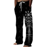 Fashion Loose-Fitting Broad Leg Trousers 3D Digital Printing D-Made Various Patterns Spring And