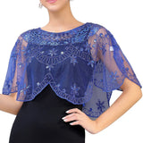 Thin Dress Accessories Shoulder Yarn Pullover Sequined
