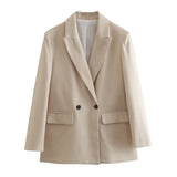 Homemade New Women's Clothing Seam-Sleeding Casual 4-Colored Suit