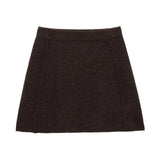 Homemade New Women's Knitted Coat Side Suture High Waisted Slid