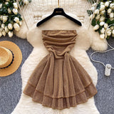 Version Of Chic Fashion Set Women's Long-Sleeved Knitted Top Coat + High-Rise Display Thin Leg Straight Trousers Three-Piece
