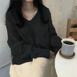 Dark Academia Oversized Sweater-Outfit