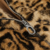 Faux Fur Leopard Jacket-Outfit