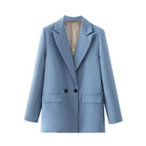 Women's Jacket Jacket Spring And Autumn Classic Repair Trend Two Buckle 23 Color