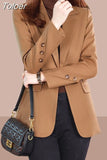 Lady Blazers Fashion High Street All-match Long Sleeve Casual Fashionable Temperament Blazer Chic Clothing