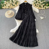 New French Wearing Women's Clothing Printing With Chest Pads With Chest Slings + High Waist Slim Half Skirt Two