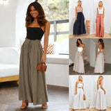 High Waist Wide Leg Loose Fashionable Women's