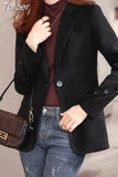 Lady Blazers Fashion High Street All-match Long Sleeve Casual Fashionable Temperament Blazer Chic Clothing