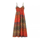 Women's Clothing 2025 Hot New Holiday Fashion Fashion Print Slingsed Flute