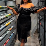 New Rose Clip Dress Commuter Three-Dimensional Flower A Dress