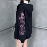 New Punk arrival Hot Sale Autumn Winter Women Japanese Harajuku Preppy Style embroidered loose Baseball Long Sleeve Fashion