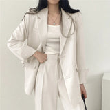 Toloer Suit Jacket Female 2024 New Spring And Fall Korean Version Chic Small Suit Jacket Design Sense Minority-Outfit