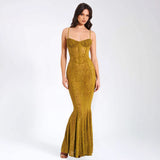 Summer New Women's Super Spicy Sexy Leopard Print Low-Chests Perspective Sling Dress