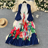 Collar Nail Bead Lantern Sleeve Pearl Belt To Collect Long-Term Printed Pressure