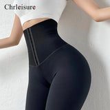 Women High Waist Leggings Running Push Up Fitness Leggings Women Solid Color Tummy Control