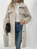 Trendy Glamorous Fur Lapel Plush