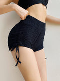 Leggings Summer New Women's Splicing Body Yoga Pants Three-Pointed Bow