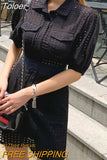 Mini Dress Women Elegant Summer Puff Sleeve Lace Cotton Sexy Hollow Casual Sexy Femme Ladies Ropa Mujer Verano