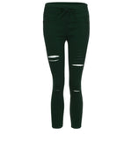Slouchy Women's Casual Pencil Ripped
