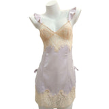 Sexy Pajamas Women Pure Breeze Summer Thin Ice Silk Lace Spring And Autumn Breast Sling Aja Crootype Home