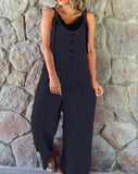 Fashion Casual Button Backs And Pants Women's
