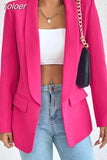 Women's Fashion Temperament Casual Long Sleeve Professional Elegant Office Lady High Street Blazer Clothing