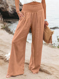 Casual Trousers Style Cotton Distressed For