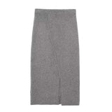 Autumn New Women's Fashion Simple Knitted Double Coat +