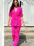 Fashion High-End Small Suit 2025 New Temperament Three-Dimensional Flowers Long-Sleeved Loose Suit Coat Female