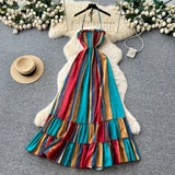 New Pure-Bround Hottie Body Long-Sleeved Knitted Dress Women Simple Round Collar Temperament Short