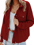 Zipper Jacket Women Button Down Outerwear Spring Autumn Casual Streetwear Drawstring Hem Jackets Fashion Aesthetic Female