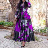 Digital Print Four Sides Of The New Dress