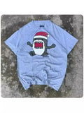 T-Shirt Y2K Costume Harajuku Goo-Tat Cartoon Pattern Print Men's And Women Round Collar Cotton Short