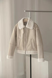 Spring And Summer New Women's Fashion Collar Long-Sleeve Double-Sided Short Jacket Jacket