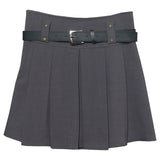 S-2XL 100-Folded Skirt Woman 2024 Autumn And Winter Suit Half-Dress Korean Version A Word High Waist Half-Body Skirt