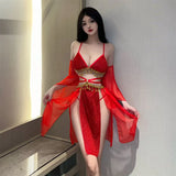 New Chinese Style Of Ancient Style Exotic Dunhuang Flying Sky Dance Clothing Lingerie Free From Sexy