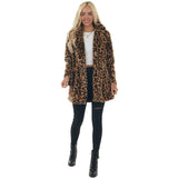 Leopard Print Fashion Temperament Fur Loose Furry
