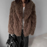 And Winter 2025 New Hot One-Step Skirt Sweater Set Women's Collar Knitted Top + Left Hip Skirts