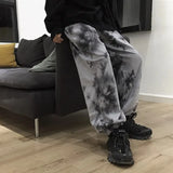 Elastic Waistband Contrast Jogger Pant Women Man Streetwear Korean Harajuku Punk Hip Hop pants sweatpants trousers