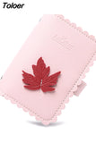 Cartoon Rabbit Card Case Business Card Holder Women Credit Passport Card Bag ID Passport Card Wallet 2023 Pink