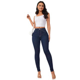 Women's Jeans 2025 Summer High-Rise Slim Skinny Size Hips Small-Footed Jeans