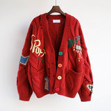 Hand-embroidered Cardigan-Outfit